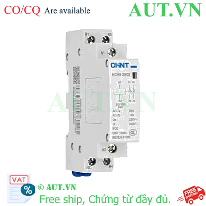 Ảnh của Khởi động từ CHINT NCH8-20/02 220/230V(R), 20A, 2P, 2NC