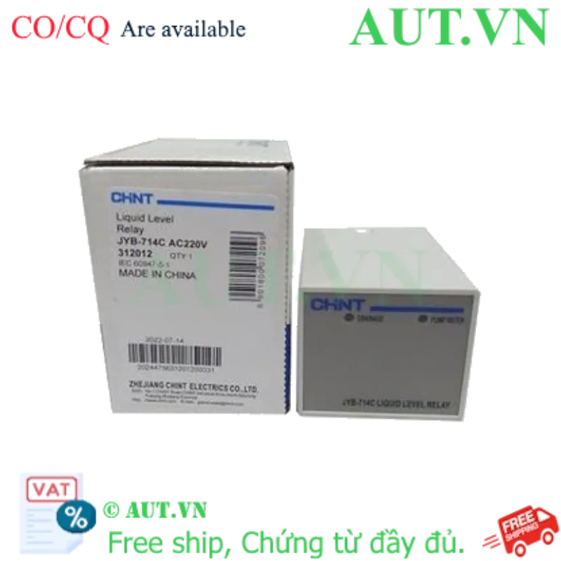 Ảnh của Role mực nước CHINT JYB-714C AC220V 