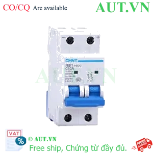 Ảnh của CB tép CHINT NB1-63DC 2P C10A DC500V 6kA 