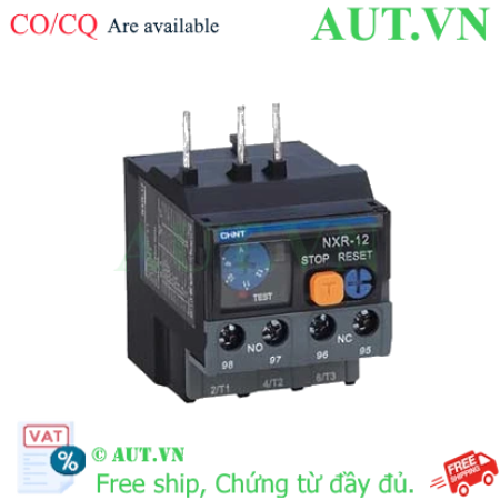 Ảnh của Rơ le nhiệt CHINT NXR-12 0.16-0.25A: Chống Quá Tải, Mất Pha, Bảo Vệ Motor Toàn Diện - AUT VN