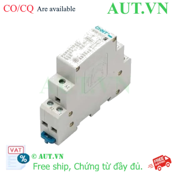 Ảnh của Contactor CHINT NCH8-25/11 220V 25A 2P 1NO+1NC Chính Hãng