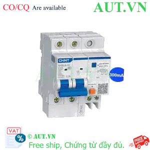 Ảnh của Át chống dòng rò CHINT NXBLE-32 2P C32 300mA 6kA 