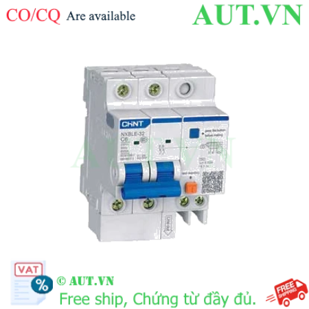 Ảnh của Át chống dòng rò CHINT NXBLE-32 2P C6 30mA 6kA 