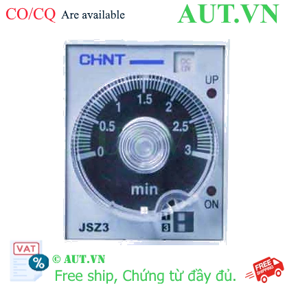 Ảnh của Rơ le thời gian CHINT JSZ3A-A DC12V 