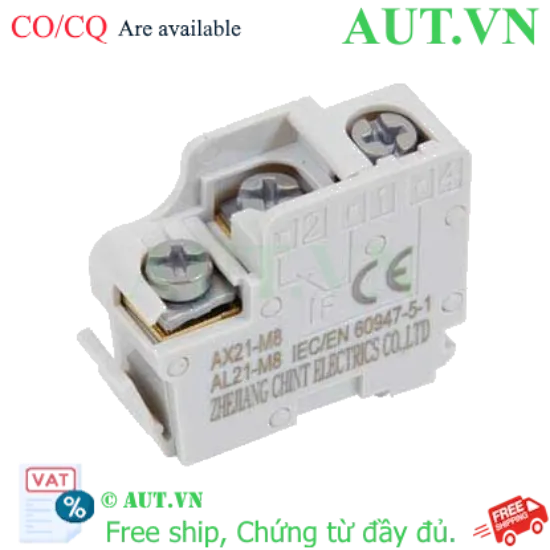 Ảnh của Tiếp điểm phụ cho bộ ngắt mạch NM8N CHINT AX21-M8 