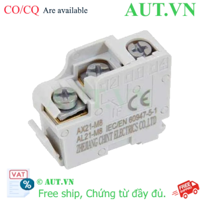 Ảnh của Tiếp điểm phụ cho bộ ngắt mạch NM8N CHINT AX21-M8 