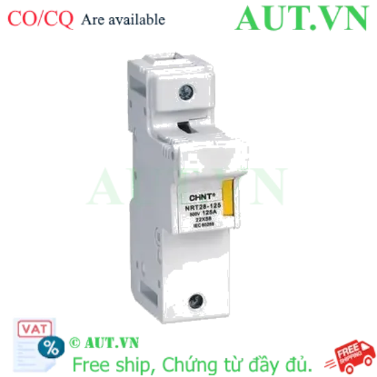 Ảnh của Đế cầu chì CHINT NRT28-125 1P base 