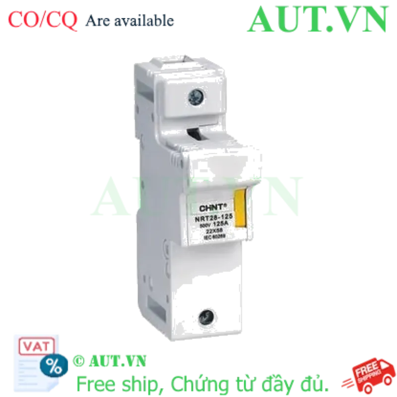 Ảnh của Đế cầu chì CHINT NRT28-125 1P base 