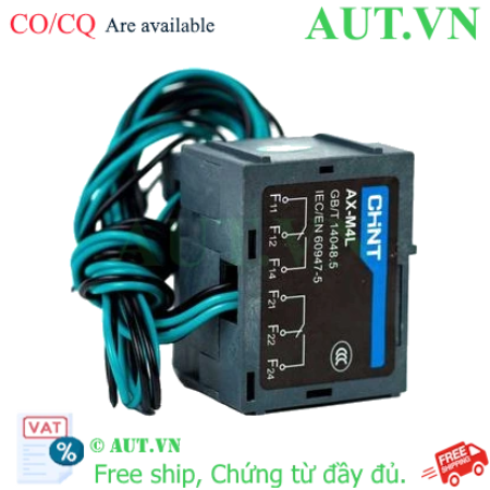 Ảnh của Tiếp điểm phụ (phụ kiện dòng NXM) CHINT AX-M4 L 