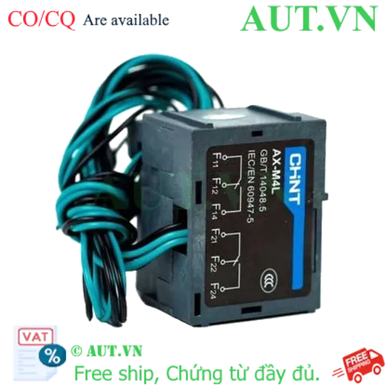 Ảnh của Tiếp điểm phụ (phụ kiện dòng NXM) CHINT AX-M4 L 