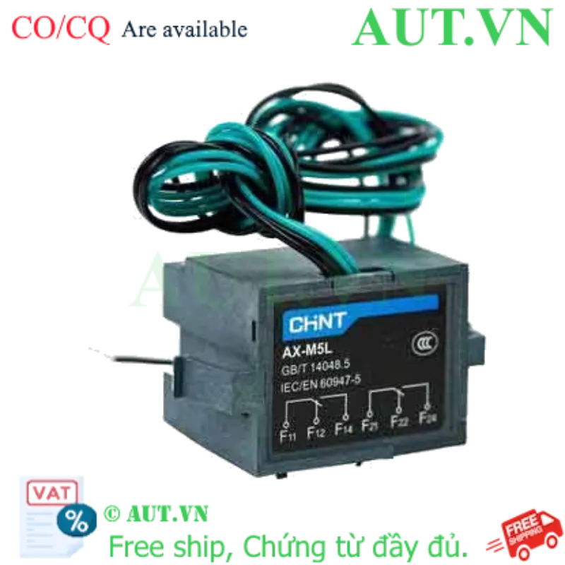 Ảnh của Tiếp điểm phụ (phụ kiện dòng NXM) CHINT AX-M5 L 