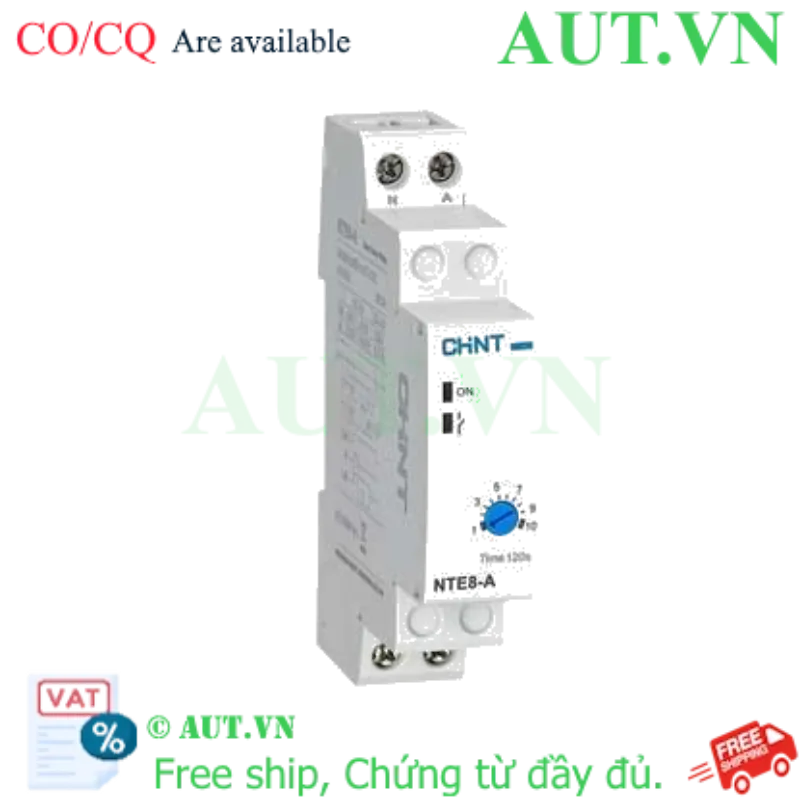 Ảnh của Rơ le thời gian trễ CHINT NTE8-A 12s-120s AC220V 