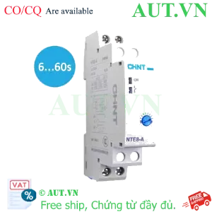 Ảnh của Rơ le thời gian trễ CHINT NTE8-A 6s-60s DC24V 