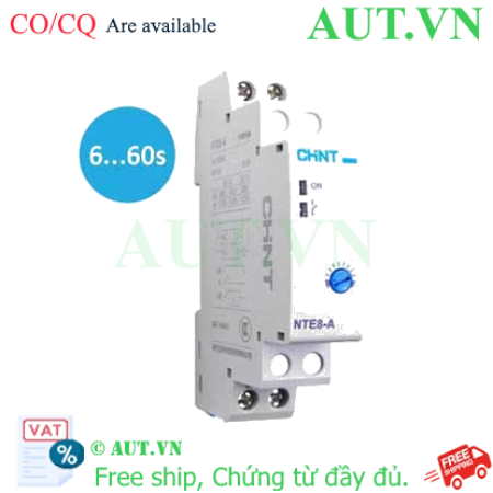 Ảnh của Rơ le thời gian trễ CHINT NTE8-A 6s-60s DC24V 