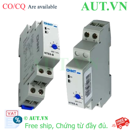 Ảnh của Rơ le thời gian trễ CHINT NTE8-B 36s-360s AC230V 