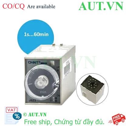 Ảnh của Rơ le thời gian CHINT JSZ3C-D DC24V 