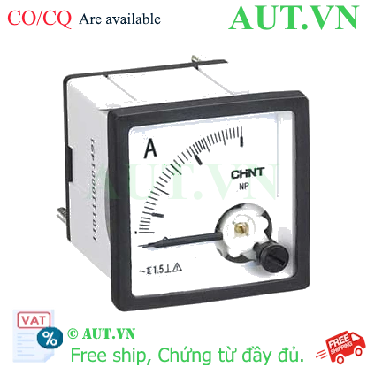 Ảnh của Ampe kế chỉ thị kim CHINT NP96-A 200/5A(NO-OL) 