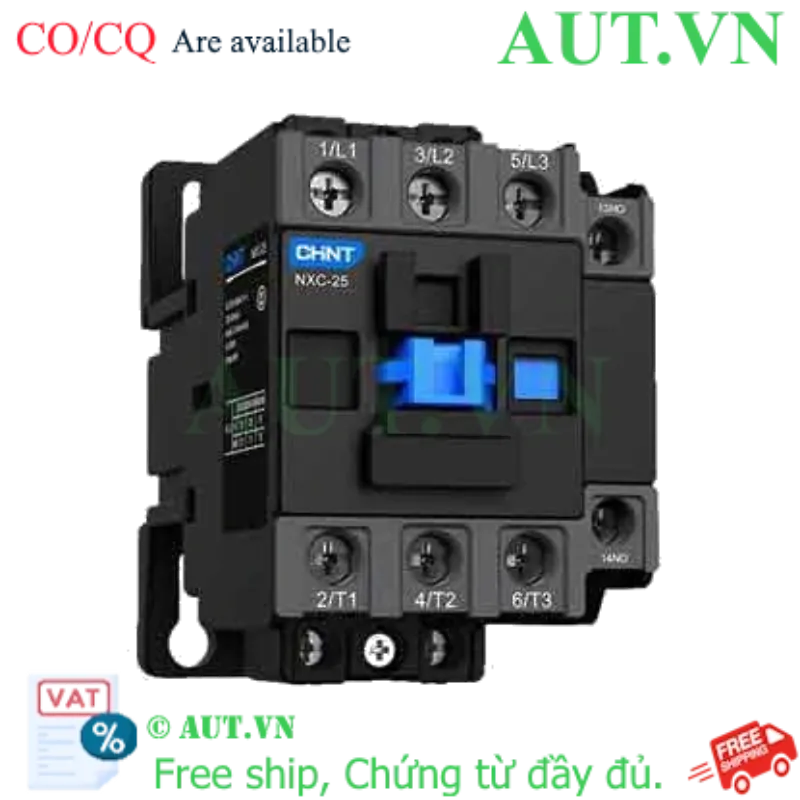 Ảnh của Khởi động từ điều khiển động cơ xoay chiều CHINT NXC-25 380V 50/60Hz 