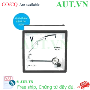 Ảnh của Đồng hồ vôn kế tương tự CHINT NP96-V 500V 