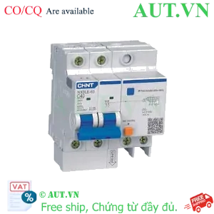 Ảnh của Cầu dao chống rò RCBO CHINT NXBLE-63 2P C40 30mA 6kA 