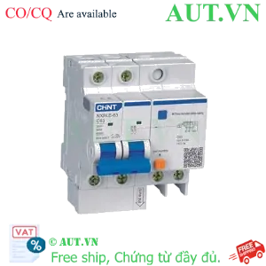 Ảnh của Cầu dao chống rò RCBO CHINT NXBLE-63 2P C63 30mA 6kA 