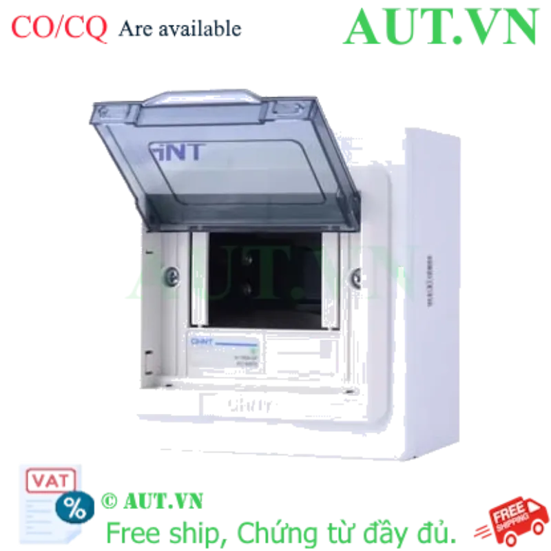 Ảnh của Tủ Điện Nổi CHINT NX30-6S (6 Mô Đun) - Nhựa Chống Cháy, Cánh Trong Suốt, Chuẩn IEC