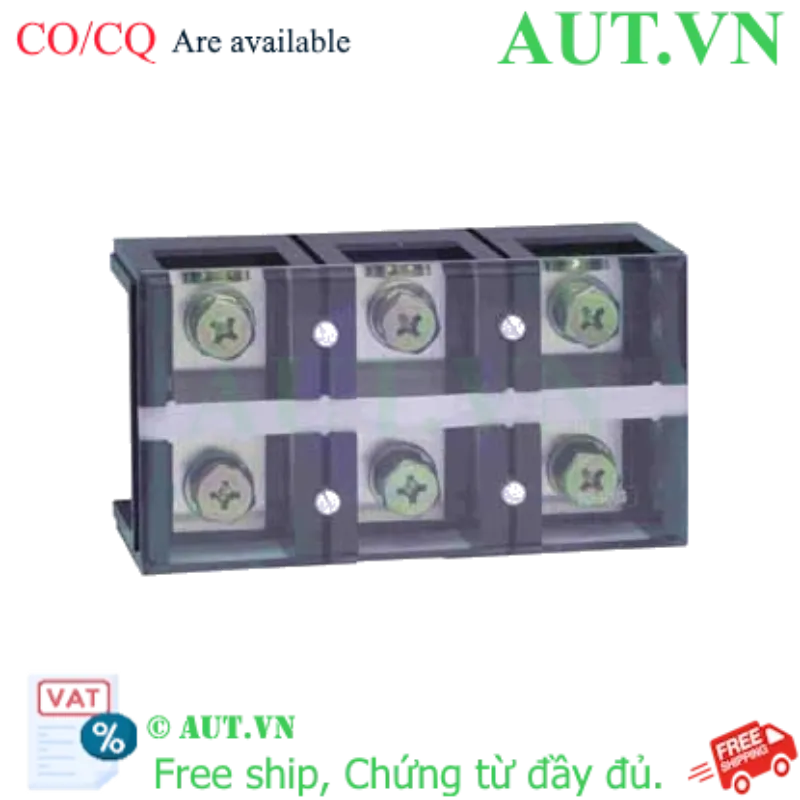 Ảnh của Cầu Đấu Dây CHINT TC-3003 (300A, 600V, 3P) - Vít M10 Chống Move | AUT VN