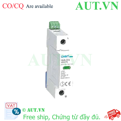 Ảnh của Chống sét lan truyền CHINT NU6-II G 65kA/275V 1P 