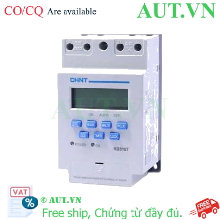 Ảnh của Công tắc hẹn giờ KG316T 3A 16-ON 16-OFF AC220V CHINT