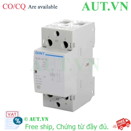 Ảnh của Công tắc tơ CHINT NCH8-40/20 220/230V, 40A, chính hãng