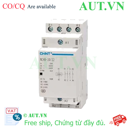 Ảnh của Công tắc tơ Chint NCH8-20/22 220/230V - 20A - giao nhanh