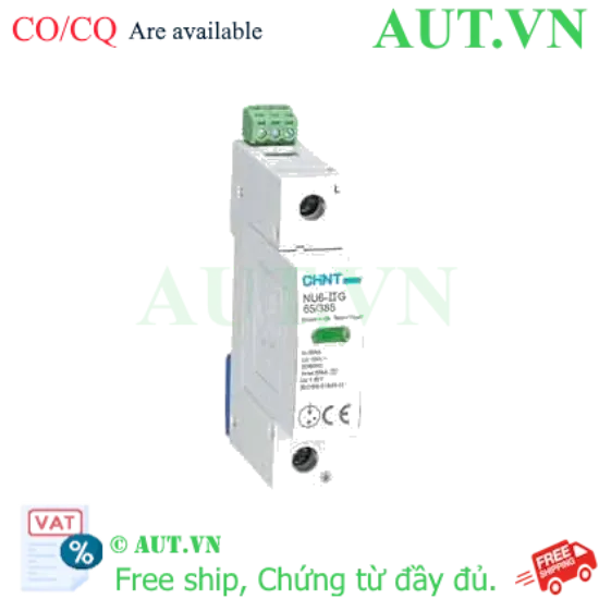Ảnh của Chống sét lan truyền CHINT NU6-II G 65kA/385V 1P 