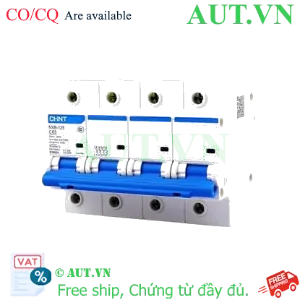 Ảnh của Áp tô mát cài loại nhỏ CHINT NXB-125 4P C63 