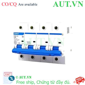 Ảnh của Áp tô mát cài loại nhỏ CHINT NXB-125 4P C80 