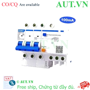 Ảnh của Át chống dòng rò CHINT NXBLE-32 3P C10 100mA 6kA 