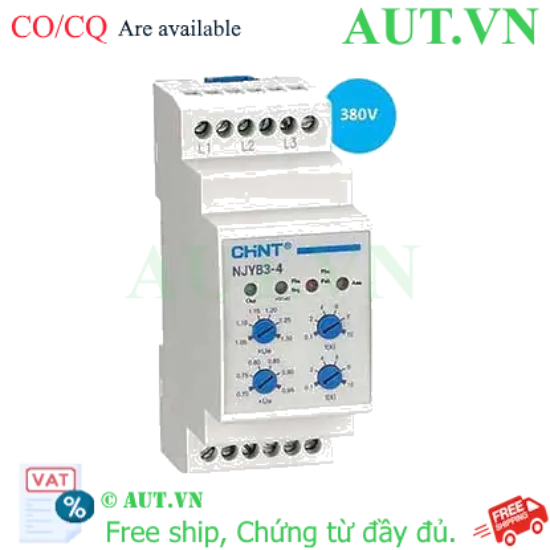 Ảnh của Rơ le bảo vệ CHINT NJYB3-4 AC380V 
