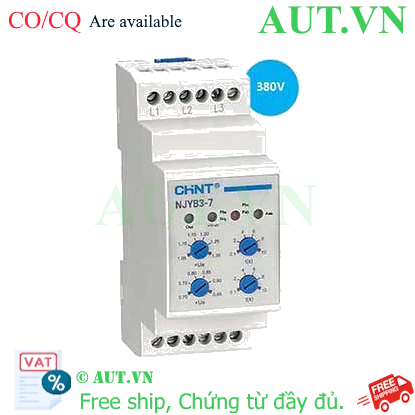 Ảnh của Rơ le bảo vệ CHINT NJYB3-7 AC380V 