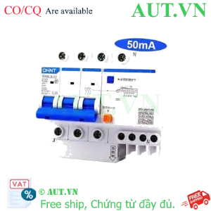 Ảnh của Át chống dòng rò CHINT NXBLE-32 3P+N C32 50mA 6kA 