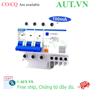 Ảnh của Át chống dòng rò CHINT NXBLE-32 3P+N C32 100mA 6kA 