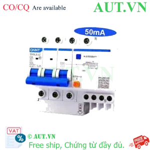 Ảnh của Át chống dòng rò CHINT NXBLE-32 3P+N C6 50mA 6kA 