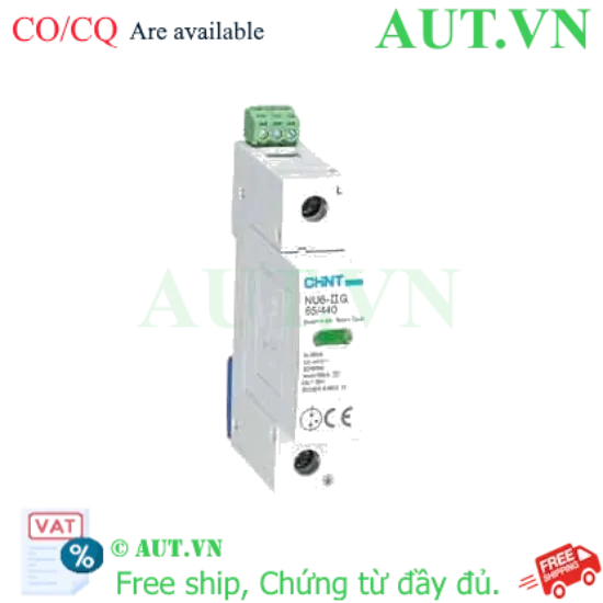 Ảnh của Chống sét lan truyền CHINT NU6-II G 65kA/440V 1P 