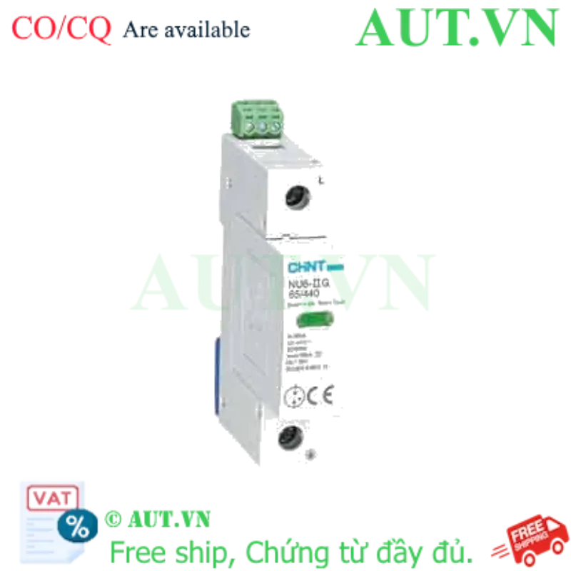 Ảnh của Chống sét lan truyền CHINT NU6-II G 65kA/440V 1P 