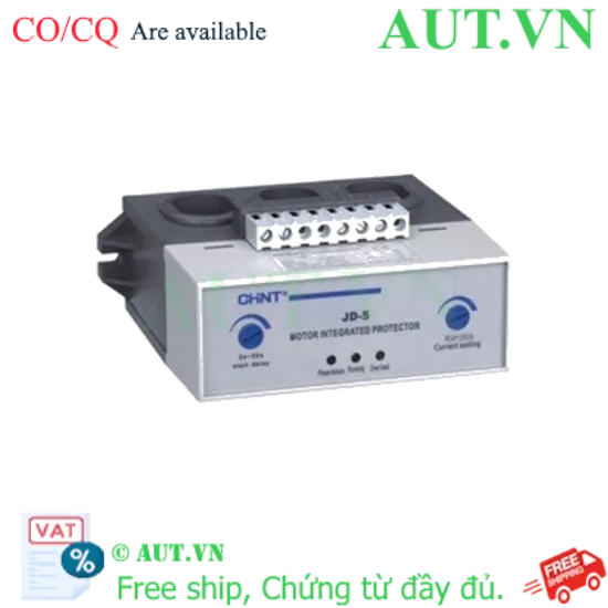 Ảnh của Rơ le bảo vệ motor CHINT JD-5 1A-80A AC380V(with buzzer) 