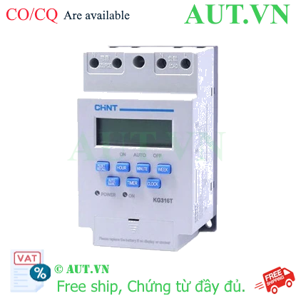 Ảnh của Công tắc hẹn giờ kỹ thuật số CHINT KG316T-D AC380V 