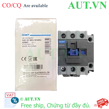 Ảnh của Khởi động từ điều khiển động cơ xoay chiều CHINT NXC-32 380V 50/60Hz 