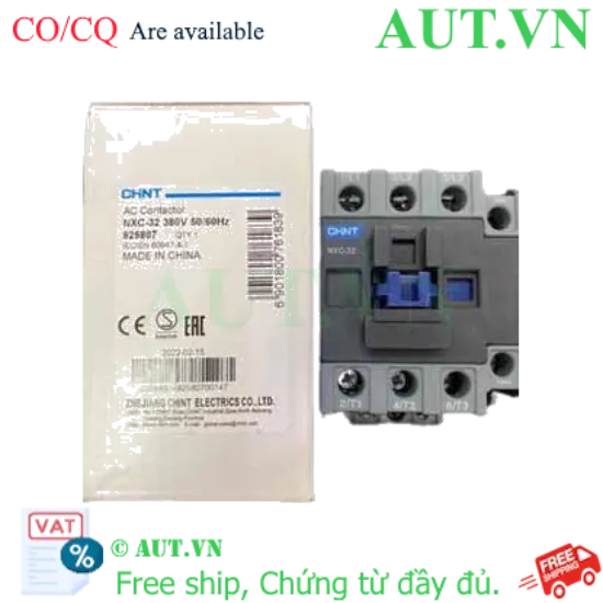 Ảnh của Khởi động từ điều khiển động cơ xoay chiều CHINT NXC-32 380V 50/60Hz 