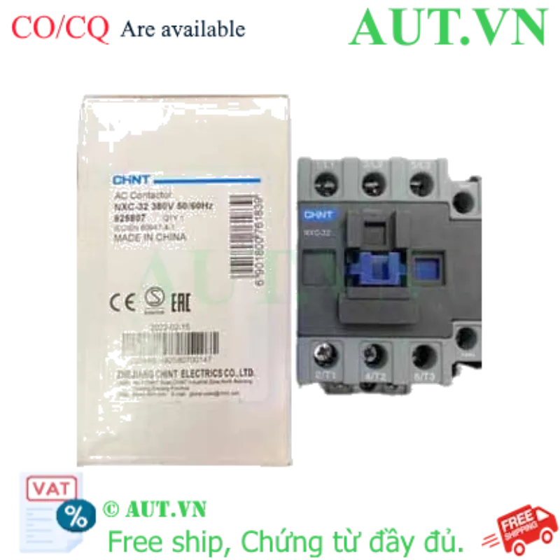 Ảnh của Khởi động từ điều khiển động cơ xoay chiều CHINT NXC-32 380V 50/60Hz 