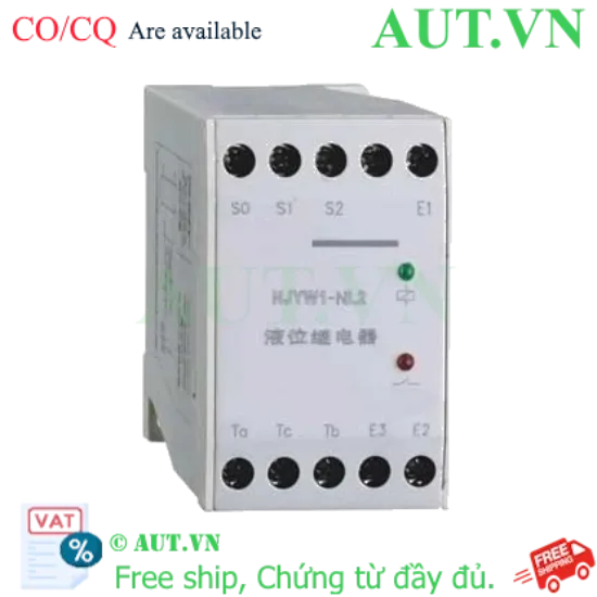 Ảnh của Rơ le mực nước CHINT NJYW1-NL2 AC220V/380V - Điều khiển 2 mức, Khoảng cách 2km, Chính hãng