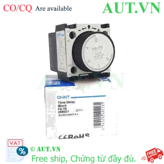 Ảnh của Tiếp điểm thời gian (phụ kiện dòng NXC) CHINT F5-T0 