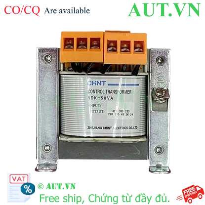 Ảnh của Máy biến áp hạ thế CHINT NDK-50VA IEC (415/380/220-220/110/48/24/12) 